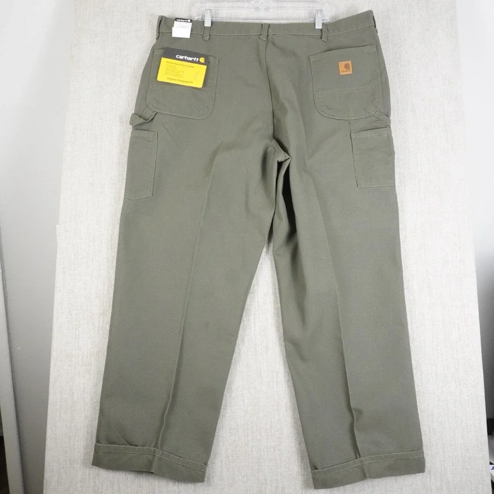 Carhartt B11 MOS Washed-Duck Work Dungaree Pant 44x32 Original Fit Straight Leg